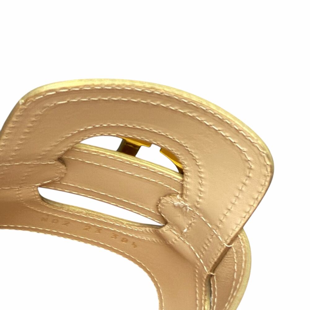 NEW Christian Dior 30 Montaigne Slide Sandal Platinum Gold Womens 38.5 / US 8.5 - Picture 12 of 13
